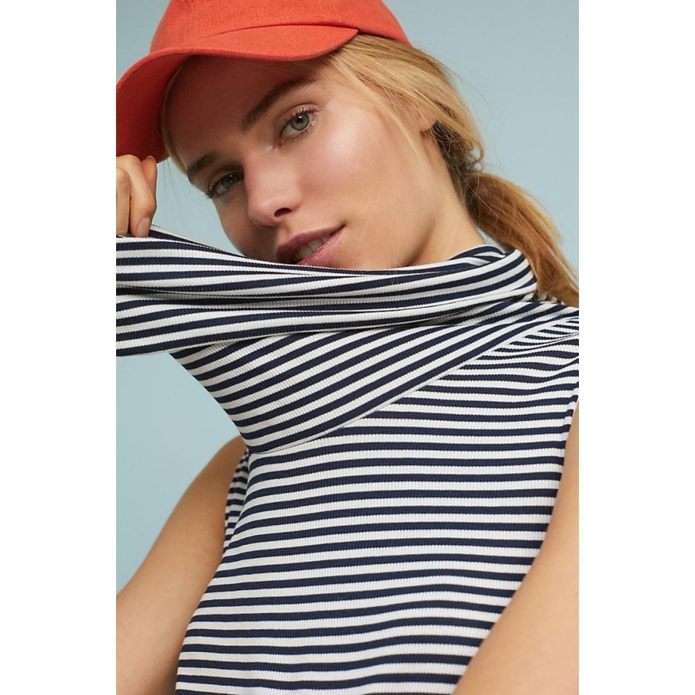 Anthropologie Dolan Cowl Neck Tunic Dress